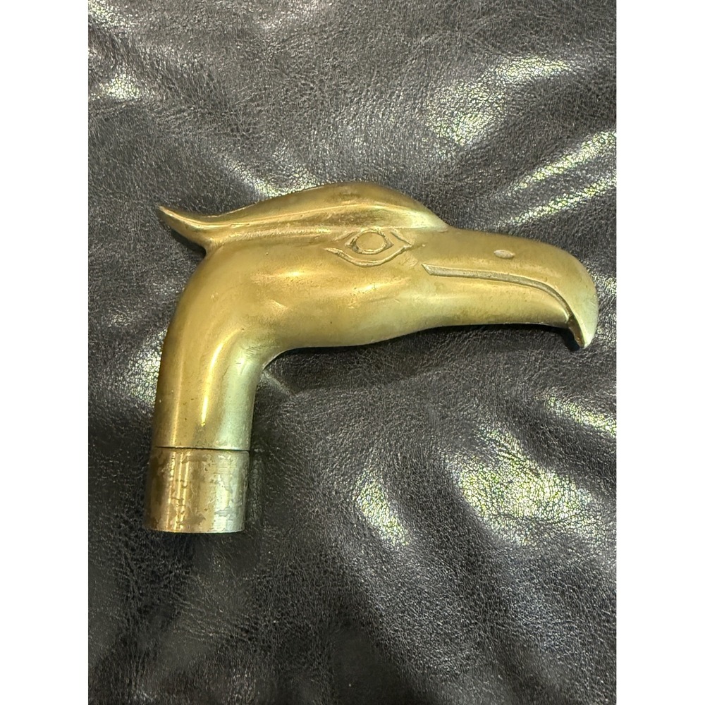 Solid‎ Brass Eagle Head Cane Topper Handle Replacement
